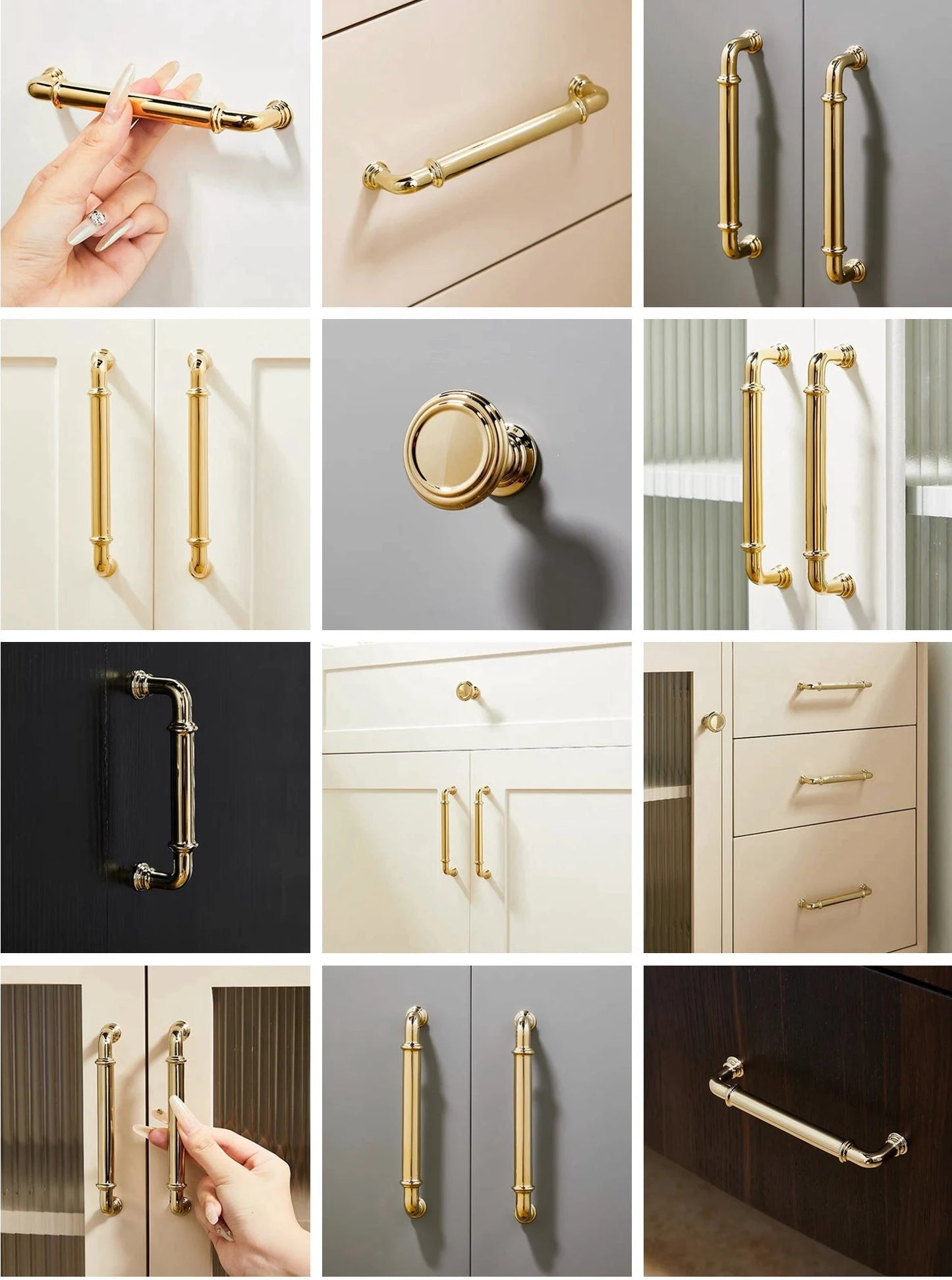 gold-kitchen-cabinet-hardware-polished-brass-dresser-drawer-pulls-luxurious-modern