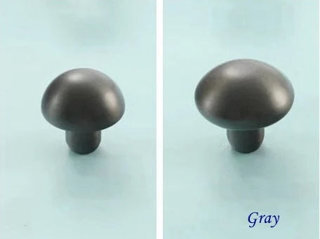Gray Cabinet Knob Brass Drawer Pulls Lynns Hardware