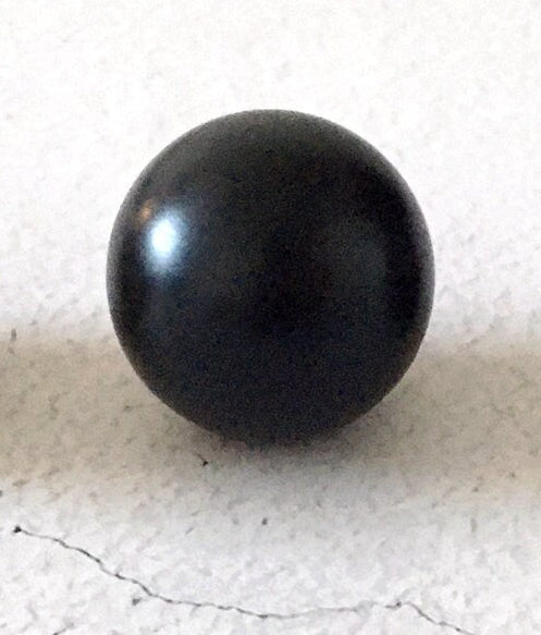 Ball Brass Knobs with Square Backplate, Brushed Gold, Matte Black, Coffee Bronze