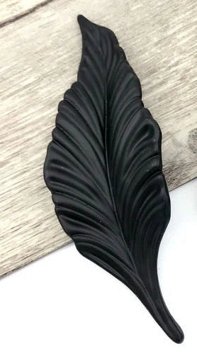 1.25" Vintage Style Leafy Drawer Pull Handles, Left Right Pair