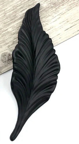1.25" Vintage Style Leafy Drawer Pull Handles, Left Right Pair