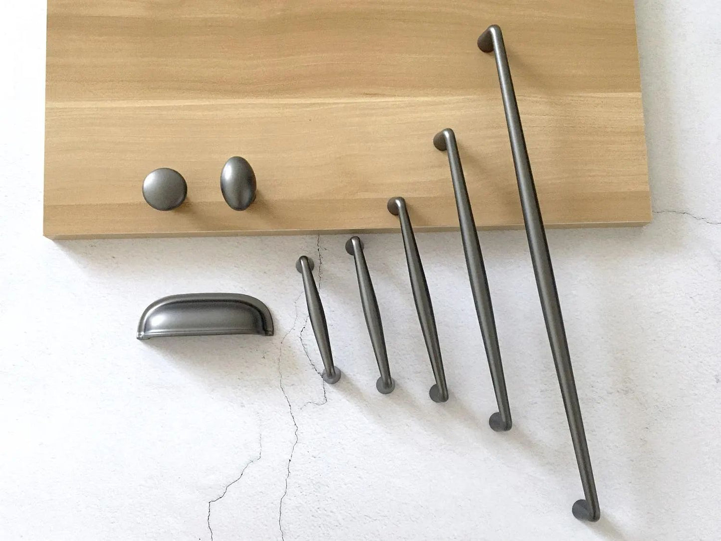 Gunmetal Grau Schrankgriffe Schubladengriff Küchengriff | Lynns Hardware