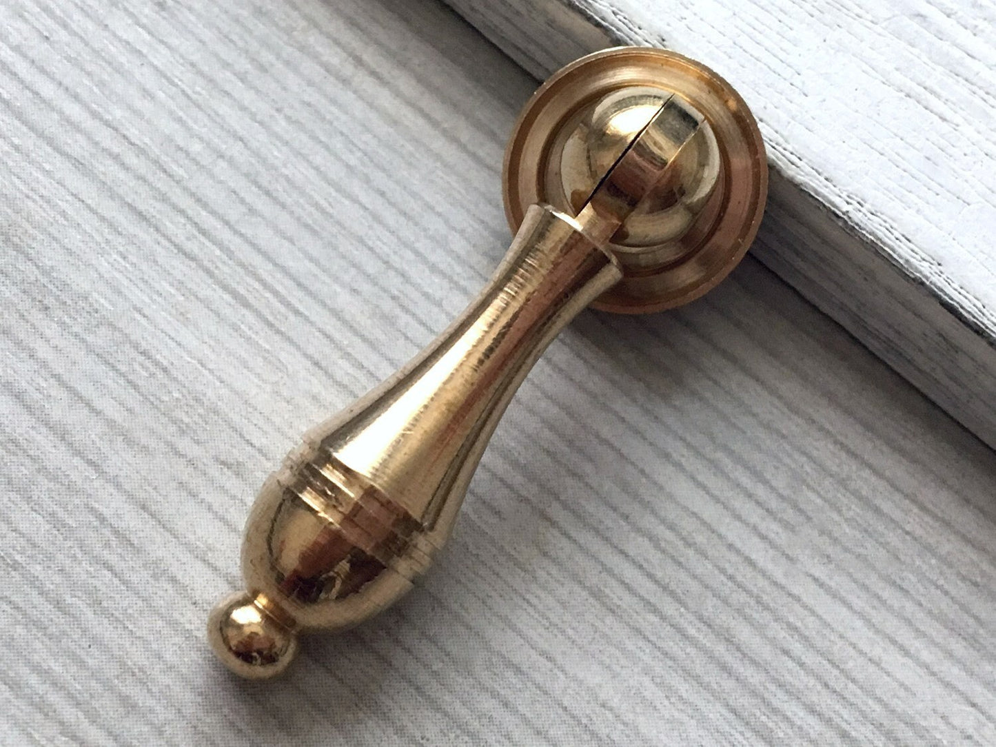 Gold door handle