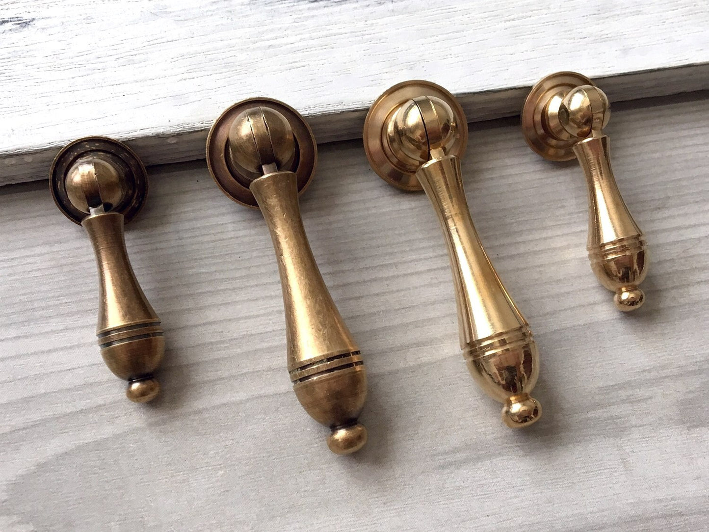 antique bronze brass retro pendant drawer pulls