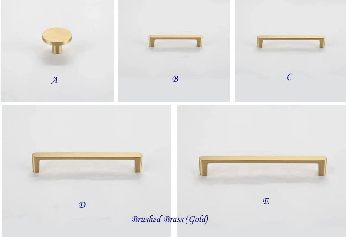 Poignées de placard noires en laiton massif et bronze café | Lynns Hardware (Copie)