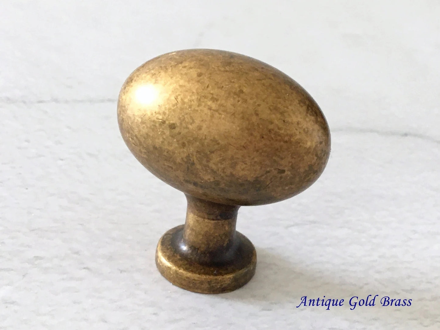 Eierknopf Schrankknöpfe Oval Schubladengriff Lynns Hardware Gold Nickel Schwarz