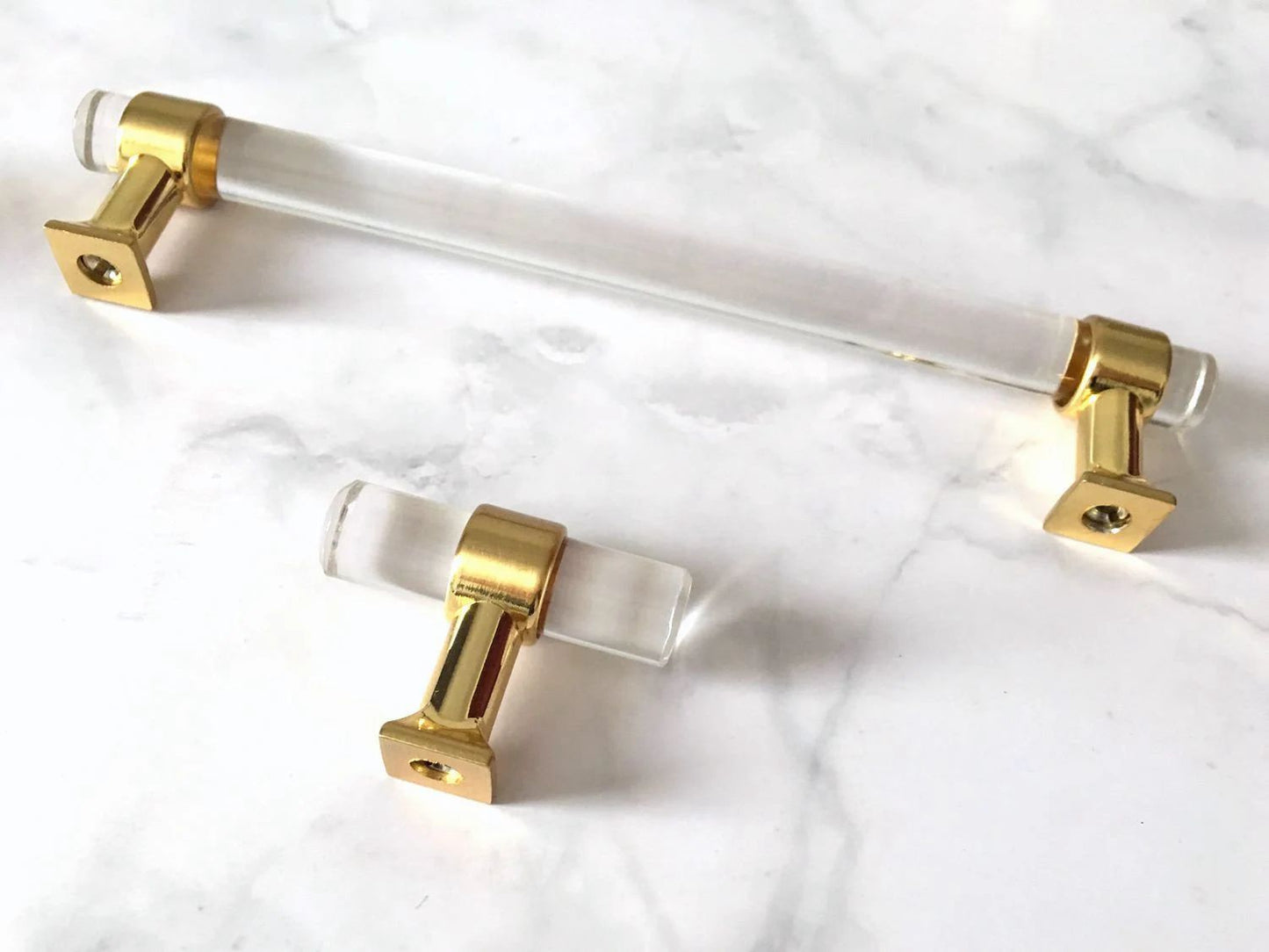 Lucite Cabinet Pulls Hardware Lynns Graceland