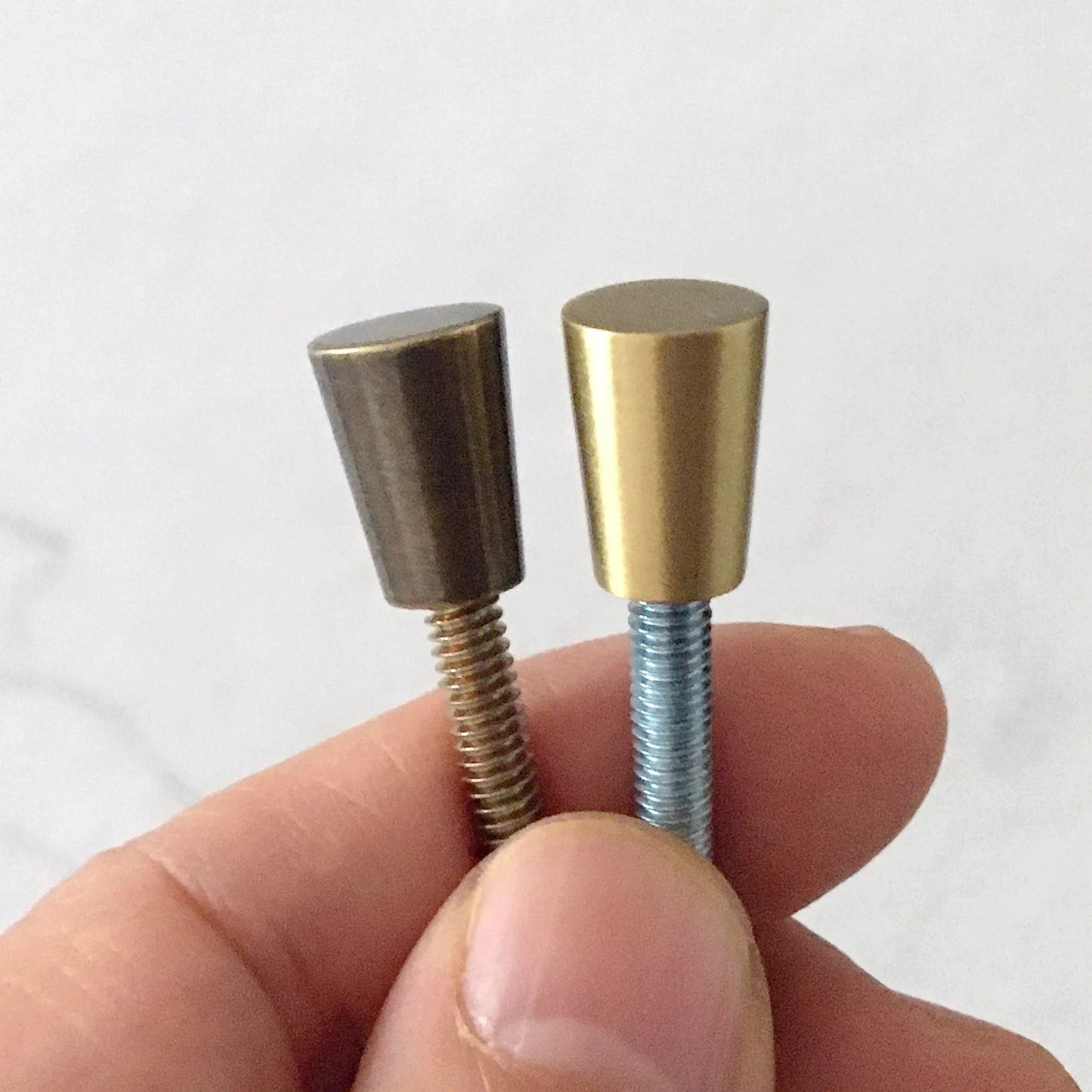 Small Brass Knobs | Jewelry Box Pulls | Tiny Drawer Pull