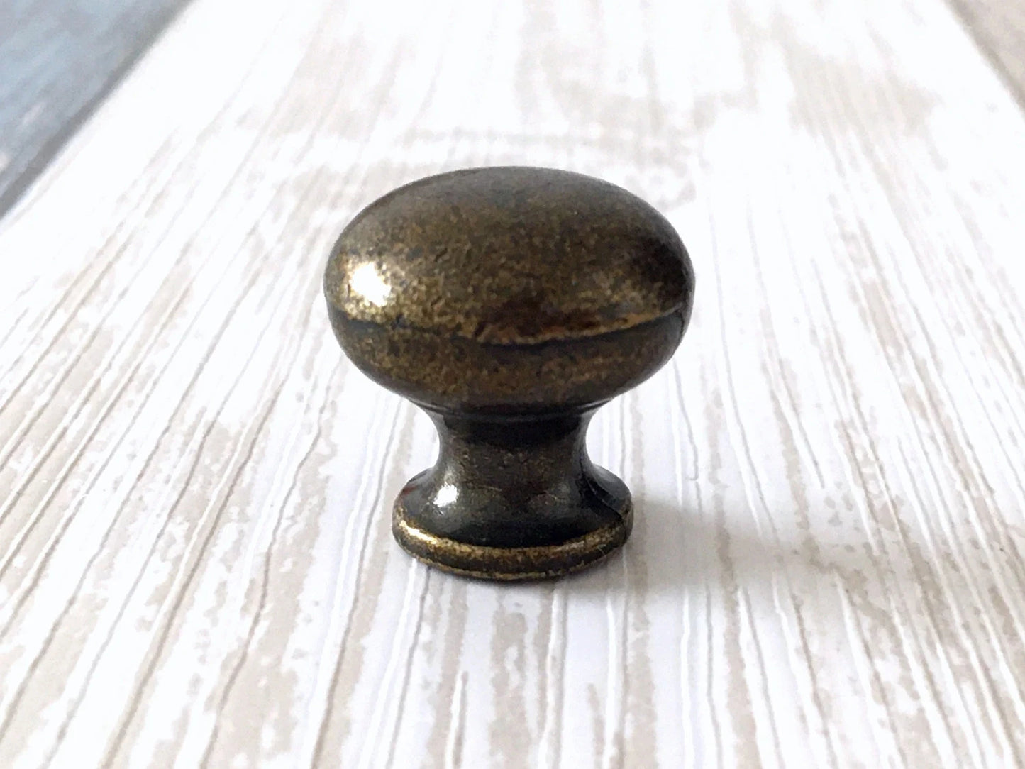 mini knobs cabinet pull antique brass