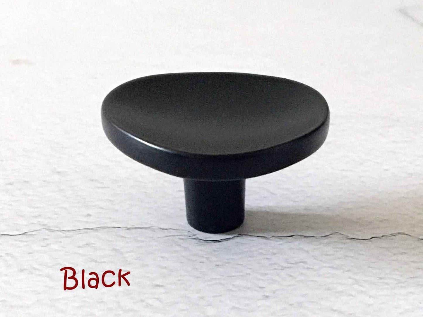 Triangle Drawer Pulls, Gold/Black/gray, Modern Cabinet Knobs