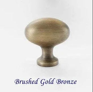 Pewter Egg Brass Drawer Knobs, Kitchen Cabinet Hardware