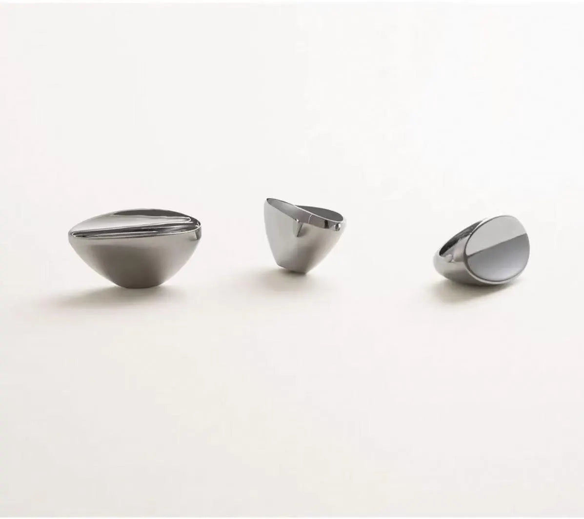 Modern Cabinet Konbs Oval Kitchen Hardware Dresser Drawer Pulls Minimalism