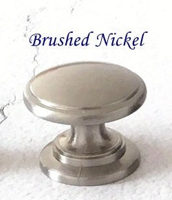 3" Cup Drawer Pull & Cabinet Knob 76 mm Centers, Gold, Nickel, Bronze and Pewter