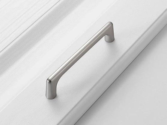 Nickel Cabinet Hardware Drawer Pulls 96 mm
