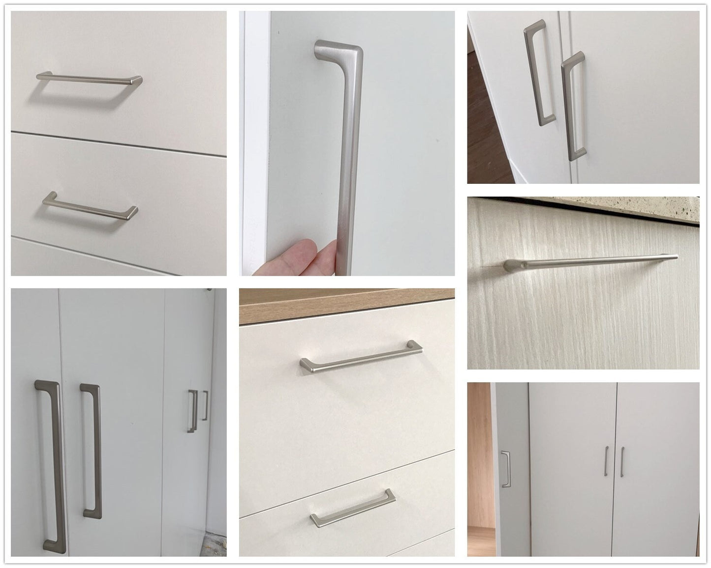 Nickel Cabinet Pulls and Handles Kitchen Drawer Hardware