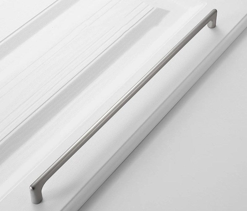 Nickel Kitchen Cabinet Pulls Wardrobe Handles 320 mm