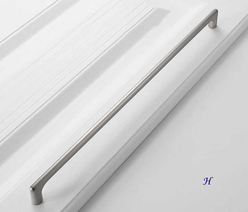 Nickel Kitchen Cabinet Pulls Wardrobe Handles Hardware 320 mm