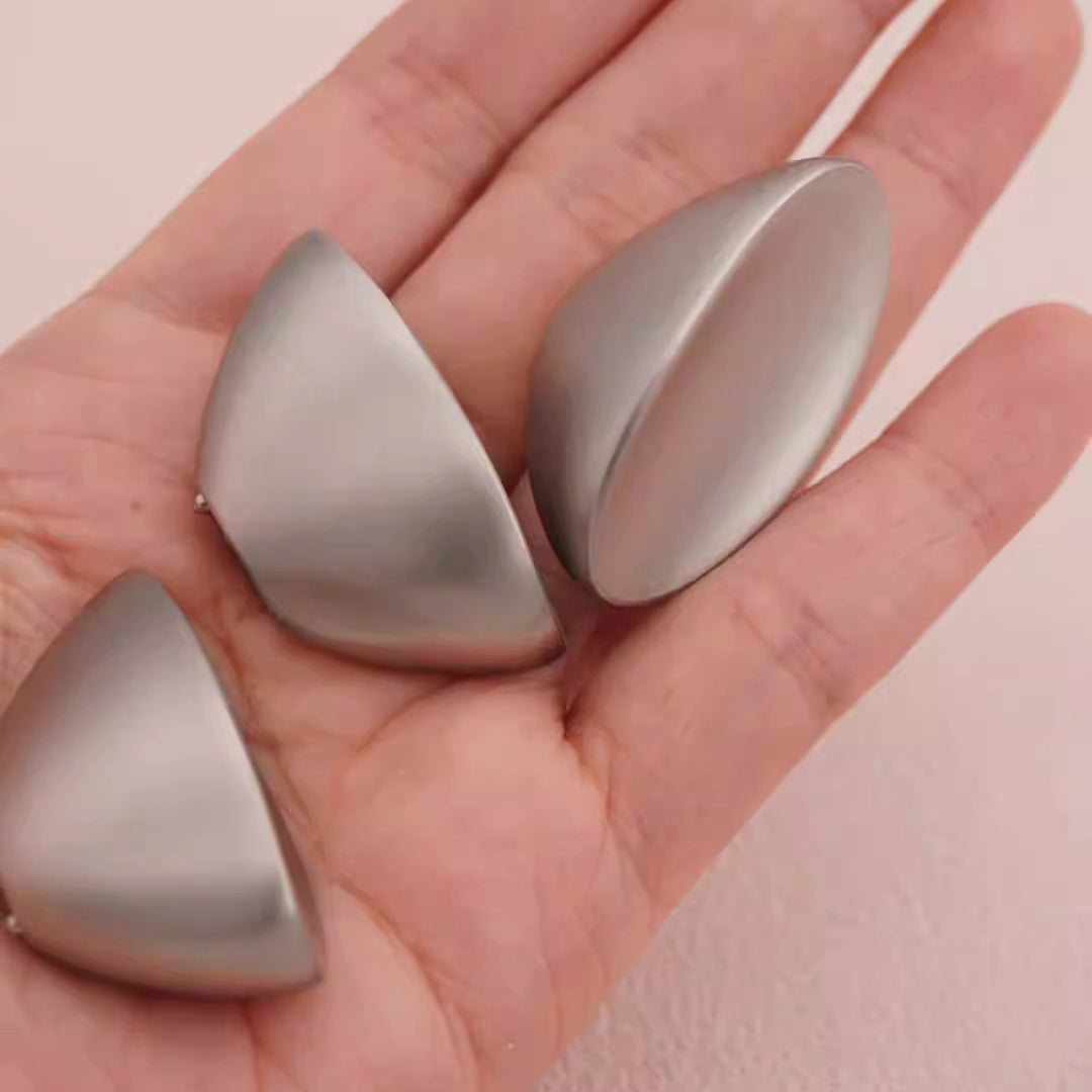 Nickel Oval Cabinet Pulls Dresser Knob Drawer Pull Modern Kitchen Hardware