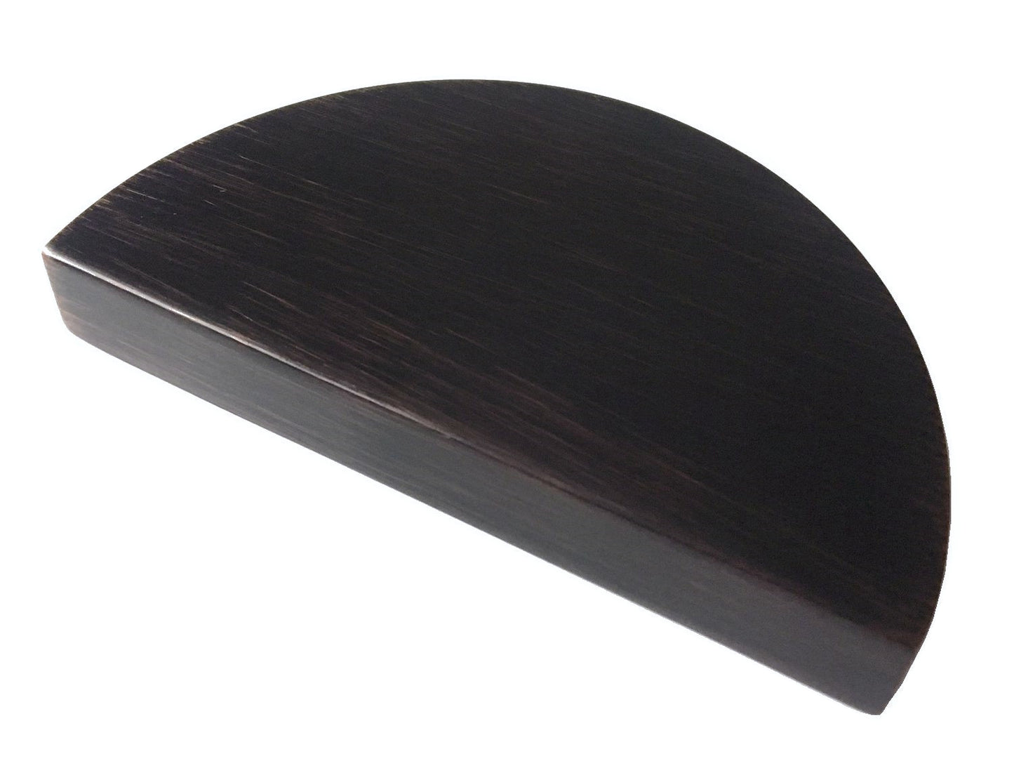 Halbmondgriff, schwarze Schrankgriffe, 6,35 cm Mittenabstand