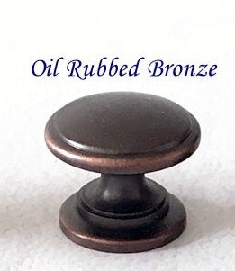 3" Cup Drawer Pull & Cabinet Knob 76 mm Centers, Gold, Nickel, Bronze and Pewter