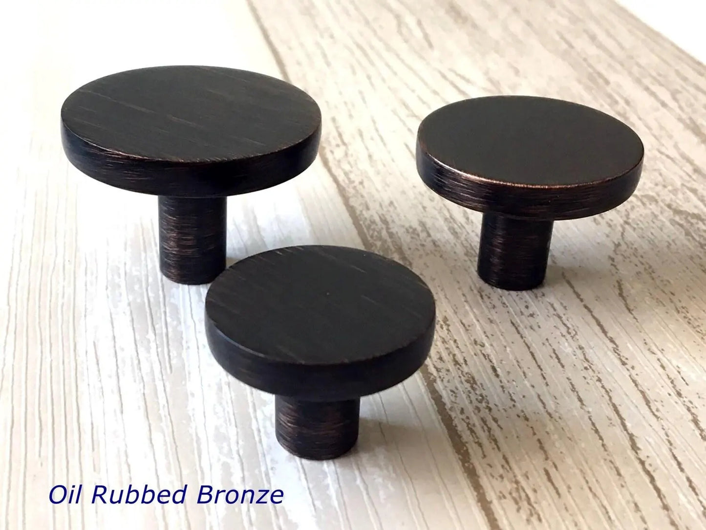 Circle Cabinet Pulls, Round Drawer Knobs, Gold Black Bronze Nickel, Kitchen Hardware