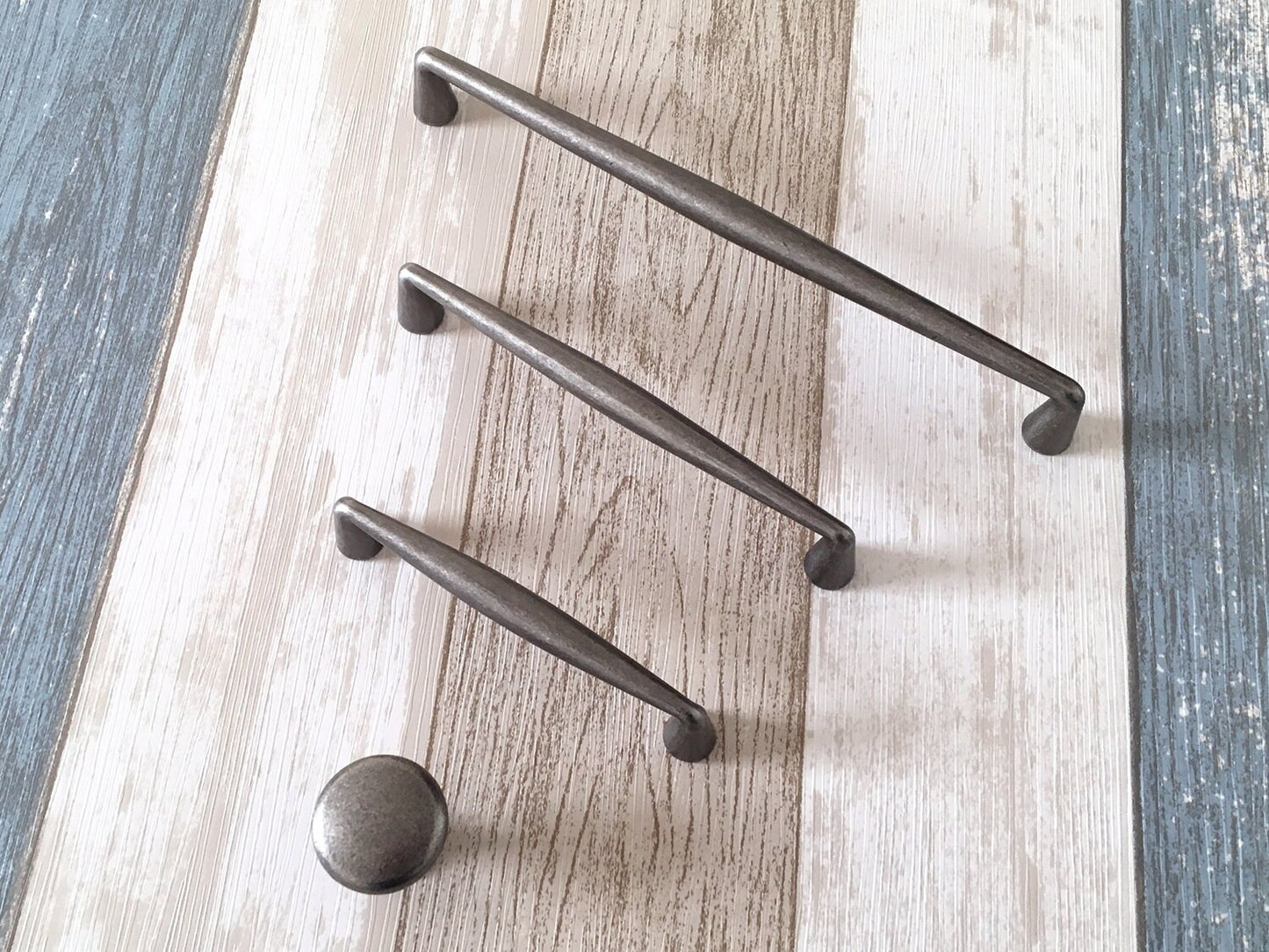 pewter drawer handles