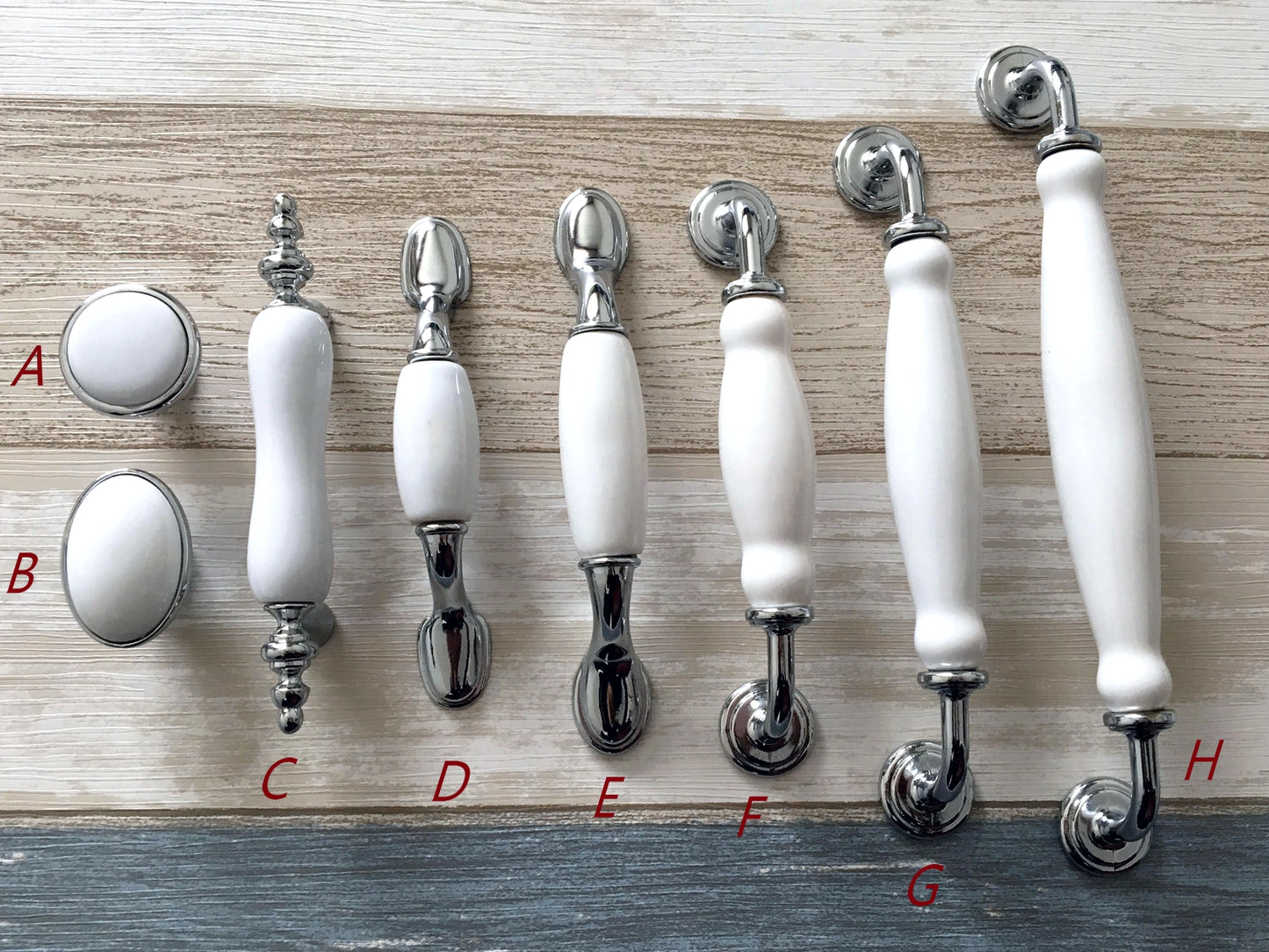 porcelain drawer pulls Lynns Hardware