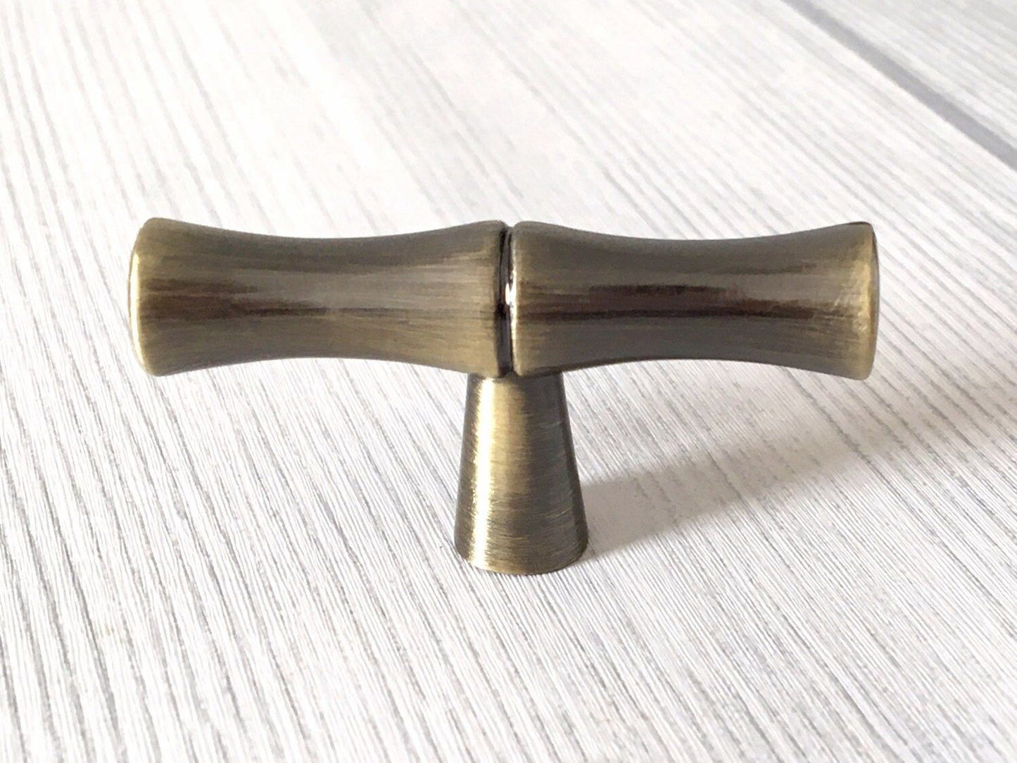 2,5" 3" 3,75" 5" 6,25" Bambus Schubladengriff Schrankgriff gebürstete Bronze