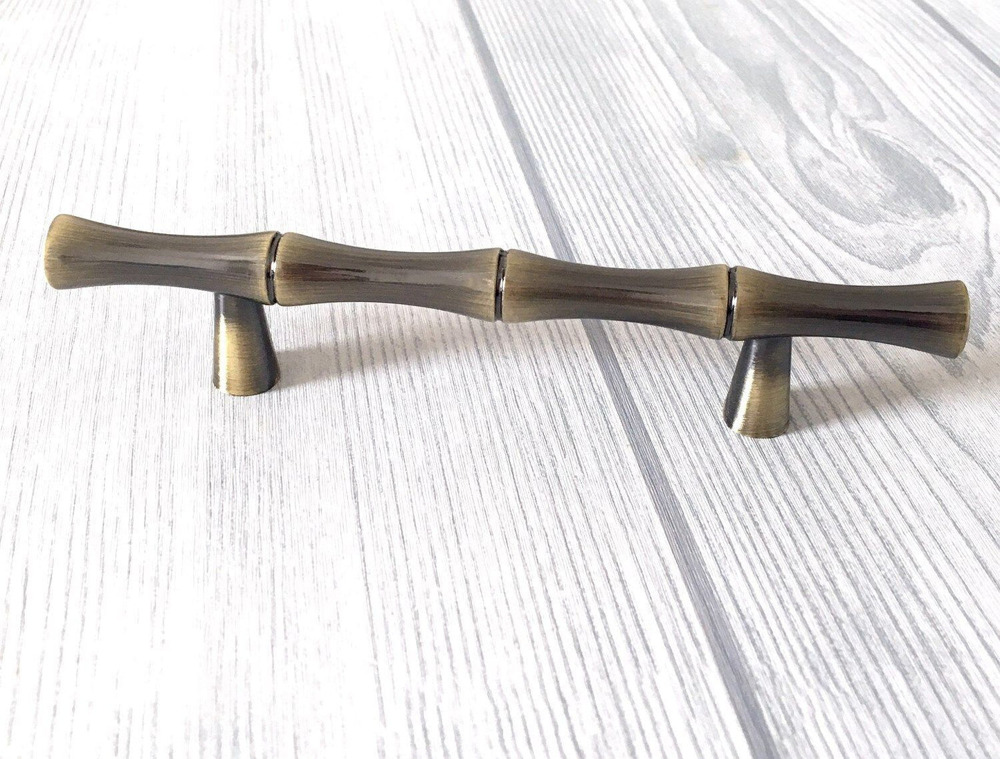 2,5" 3" 3,75" 5" 6,25" Bambus Schubladengriff Schrankgriff gebürstete Bronze