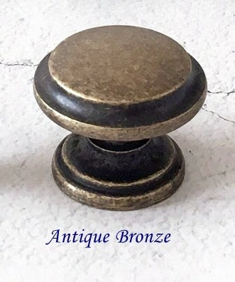 3" Cup Drawer Pull & Cabinet Knob 76 mm Centers, Gold, Nickel, Bronze and Pewter