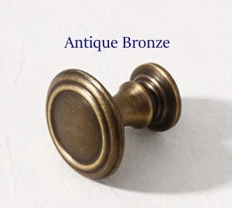 3" 76 mm Centers Brass Cup Drawer Pulls, Polished Gold Chrome Antique Bronze