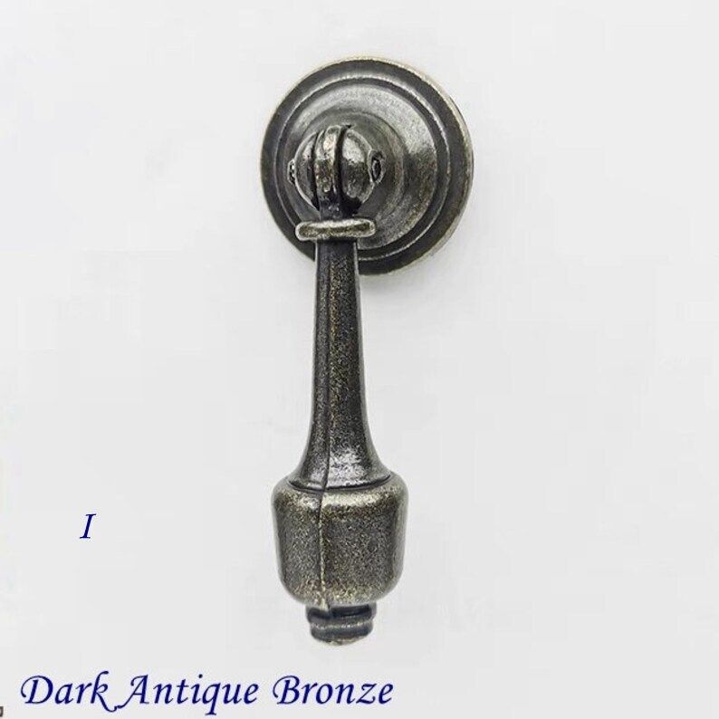 Schubladenknauf im Vintage-Look, Antik-Bronze, Schubladengriffe