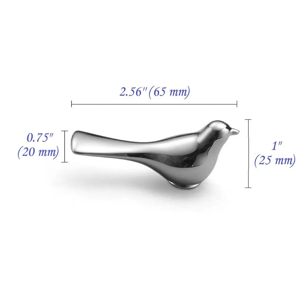 Silver Bird Drawer Knobs Cabinet Pulls Lynns Hardware