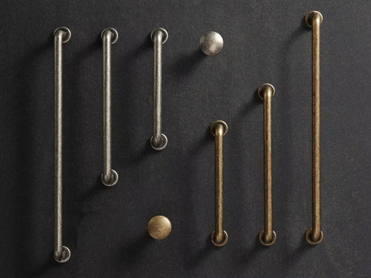 Slim Drawer Knob Cabinet Pulls Kitchen Hardare Retro