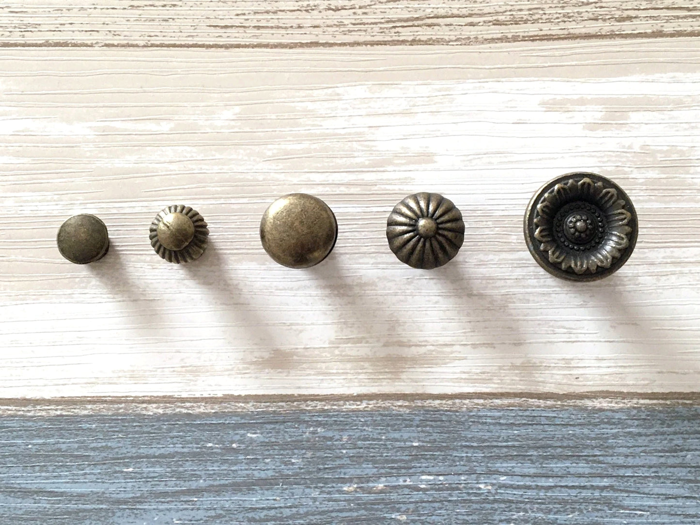 Small Cabinet Knobs Antique Bronze Drawer Pull Hardware Vintage Style
