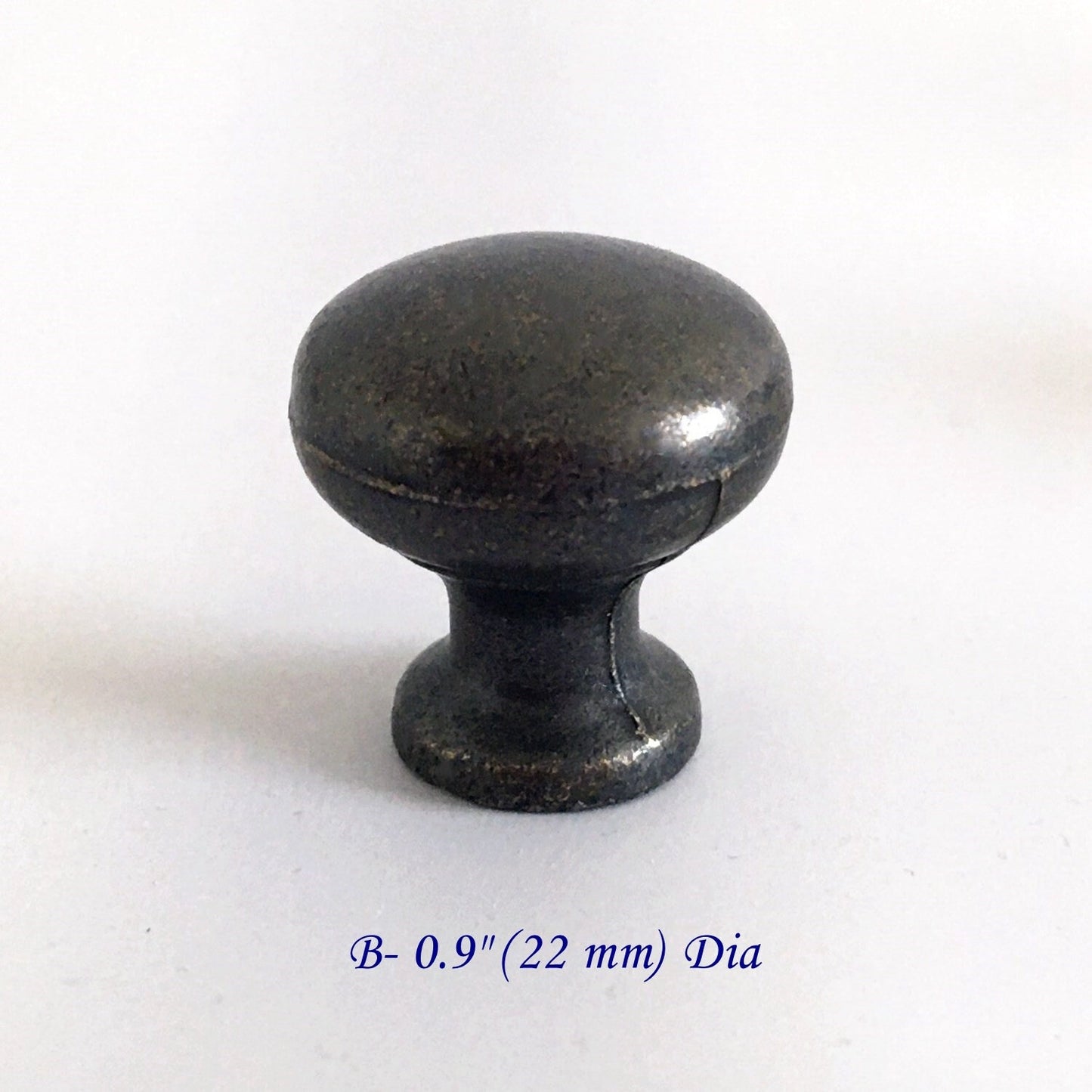 Small Drawer Knob Vintage Look 22 mm