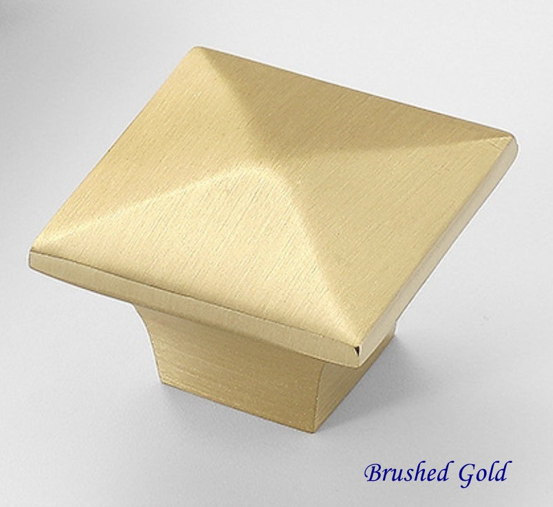 square cabinet pulls gold knobs