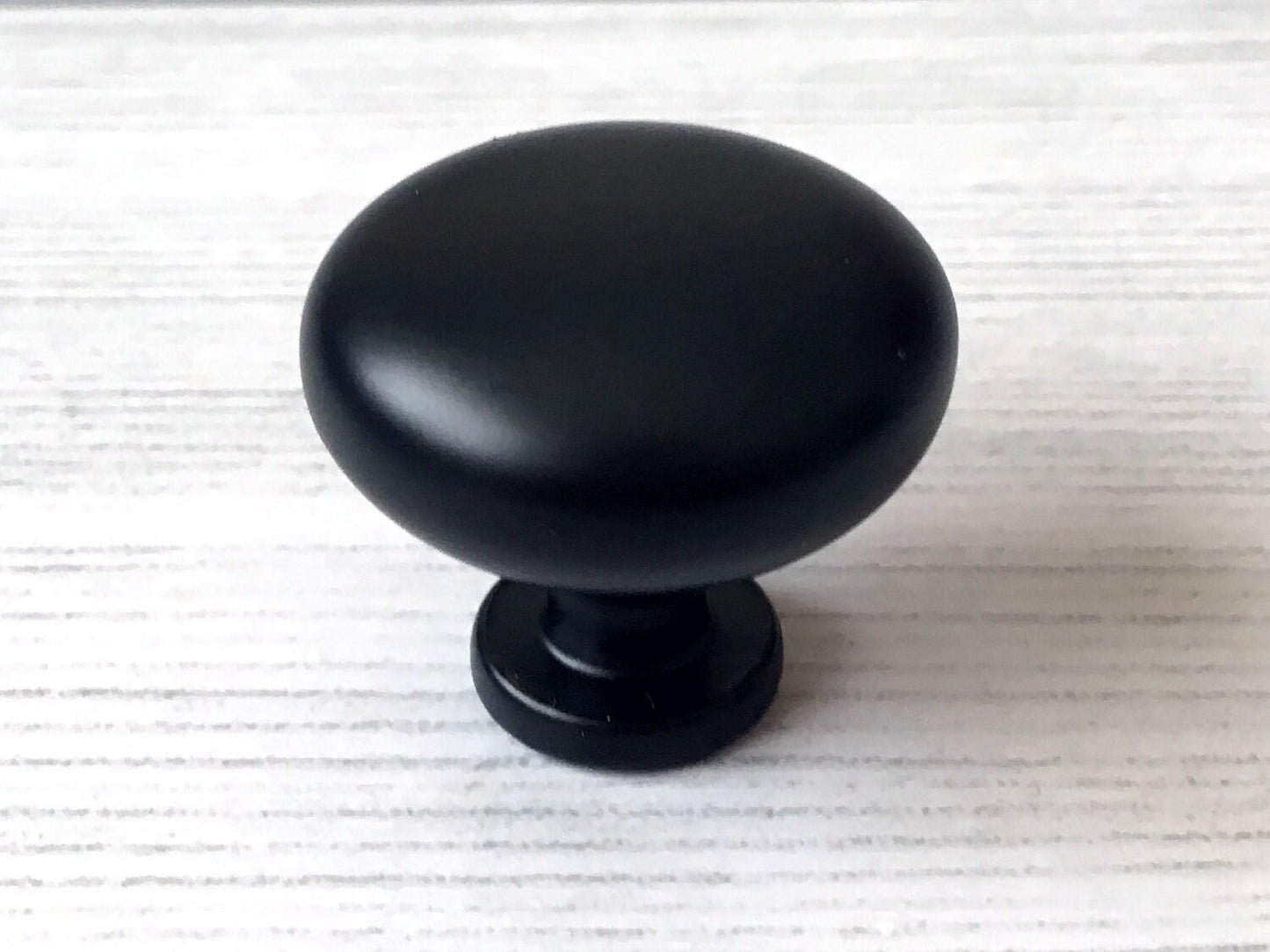 Poignée de tiroir noire pour armoire, 3,5" x 6" | Centres