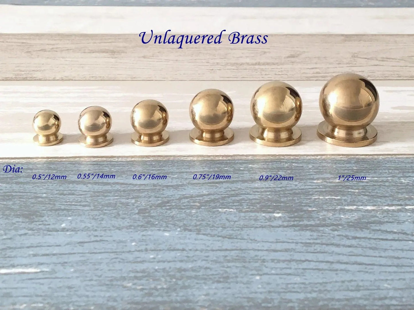 Petits boutons en laiton | Mini poignée de tiroir | Bronze antique poli or