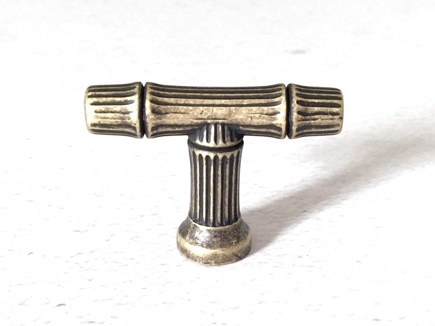 Bamboo Drawer Pulls Cabinet Handle Hardware Antique Bronze 96 128 192 mm Holes