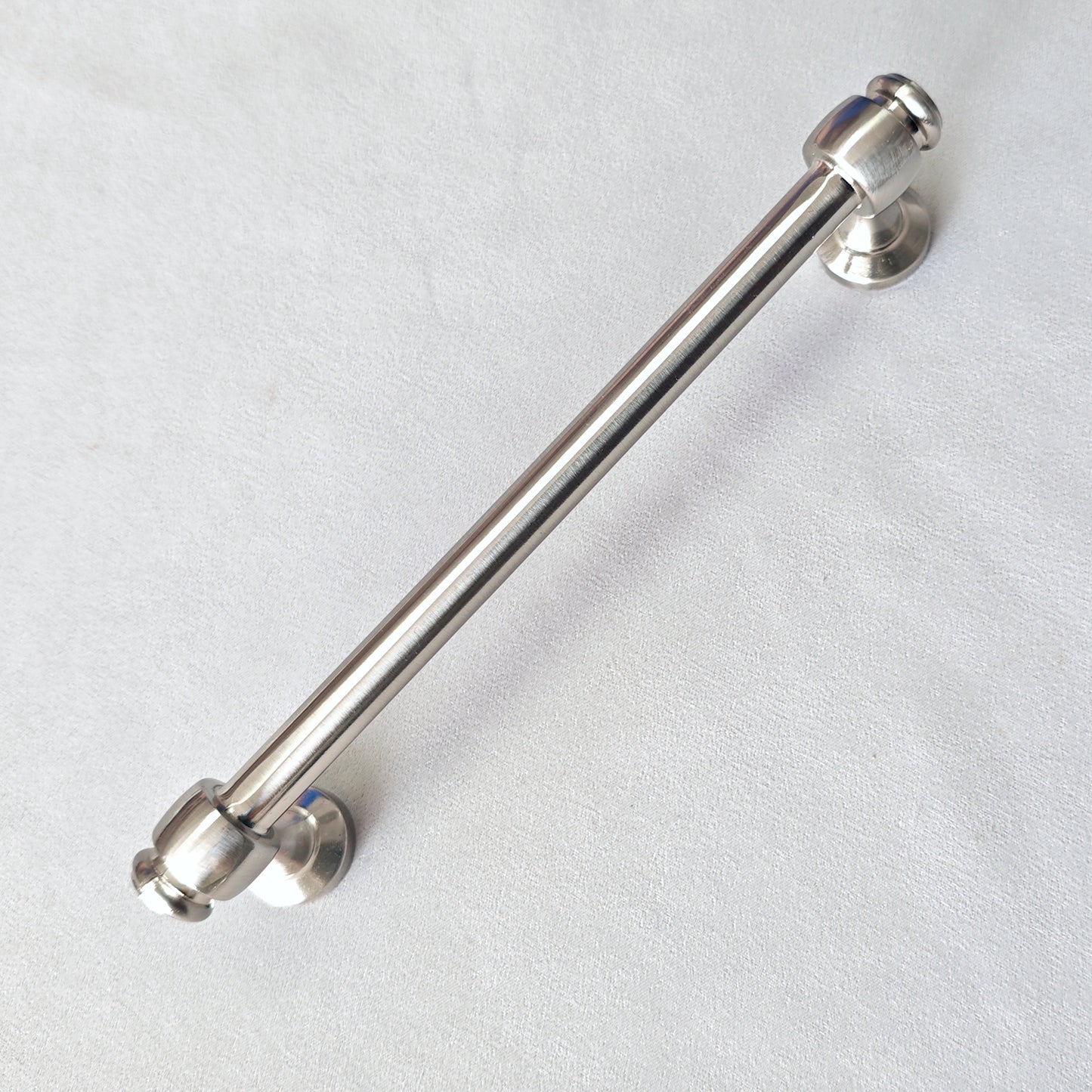 3" 3.5" 6" Nickel Cabinet Bar Handle & Cup Drawer Pull - LynnsHardware