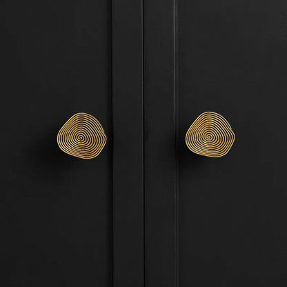 Contemporary Antique Bronze Drawer Knobs, Solid Brass, Decorative Kitchen Cabinet Hardware