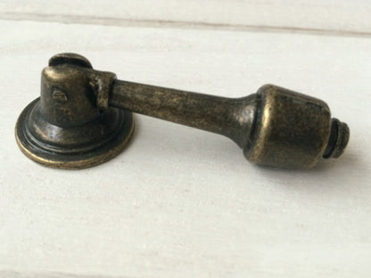 Drop Pulls Vintage Look Drawer Knob Antique Bronze Black