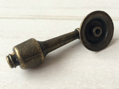Drop Pulls Vintage Look Drawer Knob Antique Bronze Black