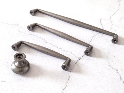 Pewter Cabinet Pulls Simple Minimalist Lynns Hardware