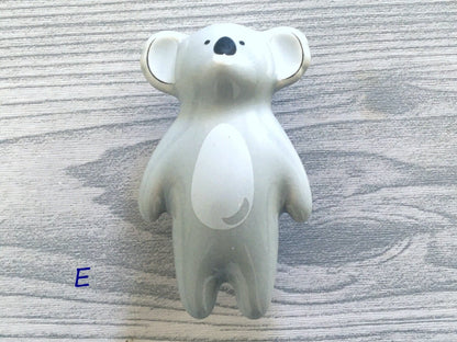 Animal Knobs Kids Drawer Pull Ceramic Cabinet Handle