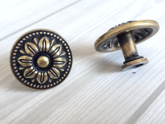 3.5" 4.75" Vintage Style Bail Drawer Pulls Drop Handle Antique Bronze