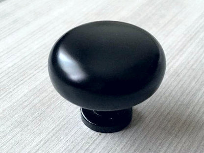 Cup Drawer Pull and Knobs, Matte Black, 3.5" 3.75" 4.75" Centers
