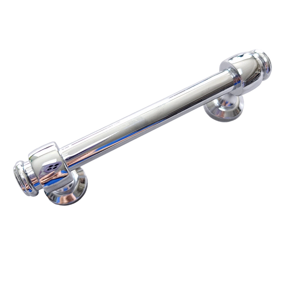 3" 3.5" 6" Chrome Cabinet Bar Handle & Cup Drawer Pull - LynnsHardware