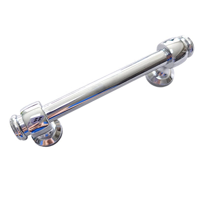 3" 3.5" 6" Chrome Cabinet Bar Handle & Cup Drawer Pull - LynnsHardware